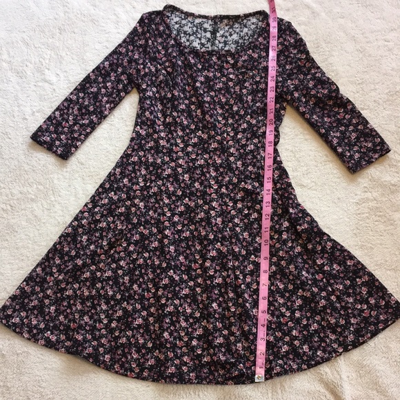 Floral ponte skater dress - Picture 2 of 6